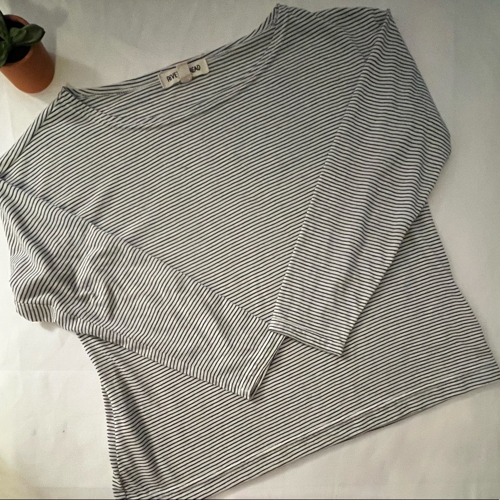Rivet & Thread long sleeve crop top
